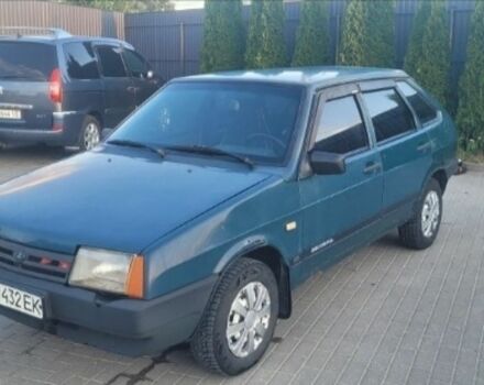 Синий ВАЗ 2109, объемом двигателя 1.5 л и пробегом 300 тыс. км за 400 $, фото 1 на Automoto.ua