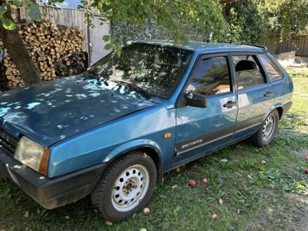Синий ВАЗ 2109, объемом двигателя 1.5 л и пробегом 259 тыс. км за 1008 $, фото 1 на Automoto.ua