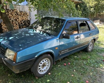 Синий ВАЗ 2109, объемом двигателя 1.5 л и пробегом 259 тыс. км за 1008 $, фото 1 на Automoto.ua