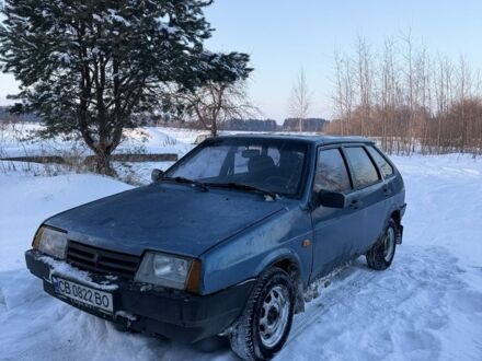 Синий ВАЗ 2109, объемом двигателя 1.5 л и пробегом 200 тыс. км за 950 $, фото 1 на Automoto.ua