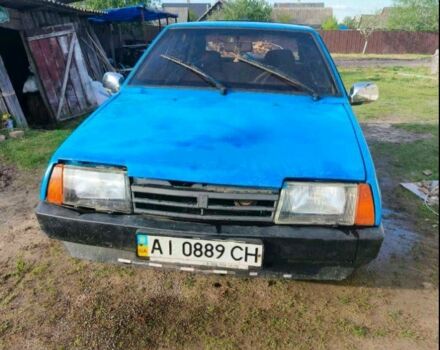 Синий ВАЗ 2109, объемом двигателя 1 л и пробегом 500 тыс. км за 493 $, фото 1 на Automoto.ua