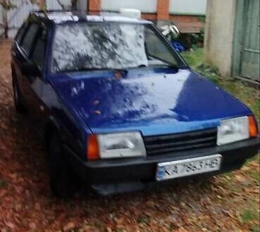 Синій ВАЗ 2109, об'ємом двигуна 1.5 л та пробігом 245 тис. км за 900 $, фото 1 на Automoto.ua