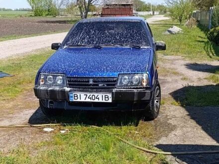 Синий ВАЗ 2109, объемом двигателя 1.5 л и пробегом 220 тыс. км за 2000 $, фото 1 на Automoto.ua