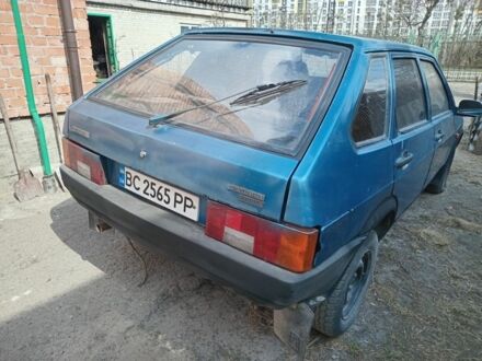 Синий ВАЗ 2109, объемом двигателя 1.5 л и пробегом 156 тыс. км за 550 $, фото 1 на Automoto.ua