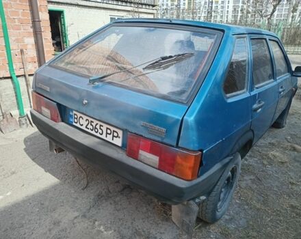 Синий ВАЗ 2109, объемом двигателя 1.5 л и пробегом 156 тыс. км за 550 $, фото 1 на Automoto.ua