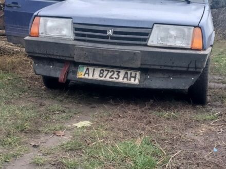 Синий ВАЗ 2109, объемом двигателя 1.5 л и пробегом 94 тыс. км за 592 $, фото 1 на Automoto.ua