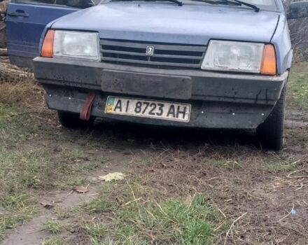 Синий ВАЗ 2109, объемом двигателя 1.5 л и пробегом 94 тыс. км за 592 $, фото 1 на Automoto.ua