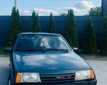 Синий ВАЗ 2109, объемом двигателя 1.5 л и пробегом 316 тыс. км за 900 $, фото 1 на Automoto.ua