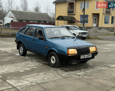Синій ВАЗ 2109, об'ємом двигуна 1.5 л та пробігом 235 тис. км за 750 $, фото 1 на Automoto.ua