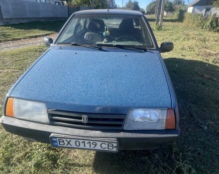 Синий ВАЗ 2109, объемом двигателя 1.5 л и пробегом 200 тыс. км за 968 $, фото 1 на Automoto.ua