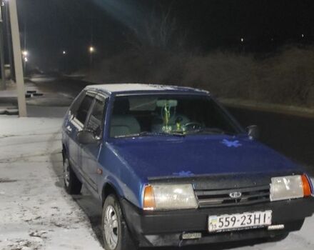 Синий ВАЗ 2109, объемом двигателя 1 л и пробегом 22 тыс. км за 1241 $, фото 1 на Automoto.ua