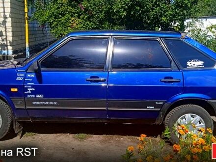Синий ВАЗ 2109, объемом двигателя 1.5 л и пробегом 207 тыс. км за 2100 $, фото 1 на Automoto.ua