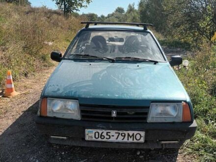 Синий ВАЗ 2109, объемом двигателя 10 л и пробегом 1000 тыс. км за 550 $, фото 1 на Automoto.ua
