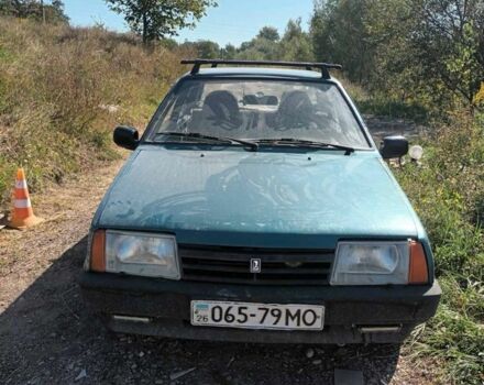 Синий ВАЗ 2109, объемом двигателя 10 л и пробегом 1000 тыс. км за 550 $, фото 1 на Automoto.ua
