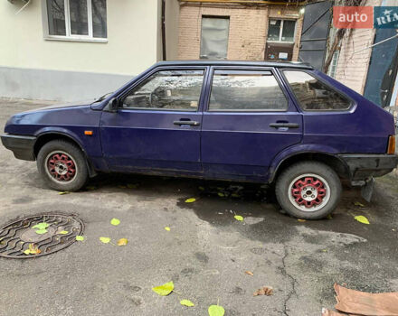 Синий ВАЗ 2109, объемом двигателя 1.5 л и пробегом 218 тыс. км за 850 $, фото 1 на Automoto.ua