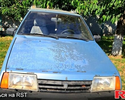 Синий ВАЗ 2109, объемом двигателя 1.5 л и пробегом 200 тыс. км за 900 $, фото 1 на Automoto.ua