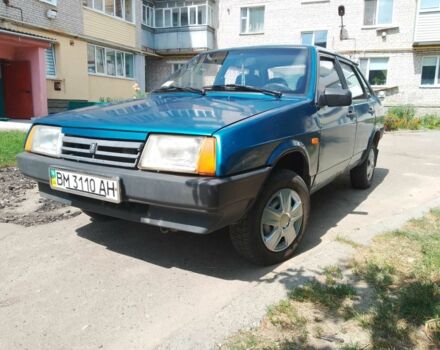 Синий ВАЗ 2109, объемом двигателя 1.5 л и пробегом 100 тыс. км за 1300 $, фото 1 на Automoto.ua