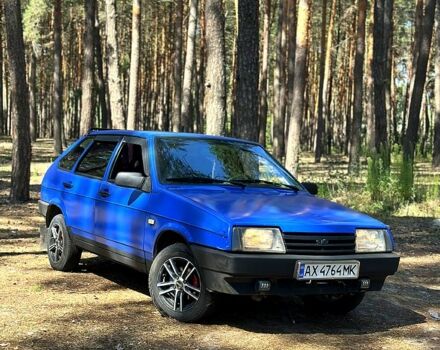 Синій ВАЗ 2109, об'ємом двигуна 1.5 л та пробігом 222 тис. км за 850 $, фото 1 на Automoto.ua