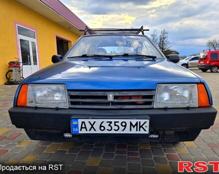 Синий ВАЗ 2109, объемом двигателя 1.5 л и пробегом 211 тыс. км за 1750 $, фото 1 на Automoto.ua