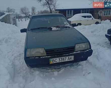 Синій ВАЗ 2109, об'ємом двигуна 1.5 л та пробігом 172 тис. км за 1300 $, фото 1 на Automoto.ua