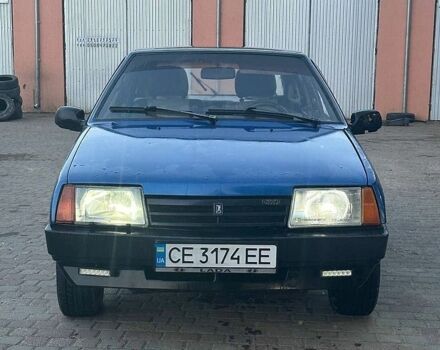 Синий ВАЗ 2109, объемом двигателя 1.5 л и пробегом 240 тыс. км за 1000 $, фото 1 на Automoto.ua