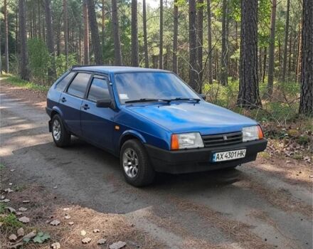 Синий ВАЗ 2109, объемом двигателя 1.5 л и пробегом 88 тыс. км за 1500 $, фото 1 на Automoto.ua