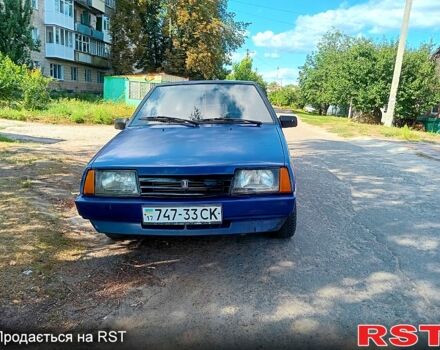Синий ВАЗ 2109, объемом двигателя 1.5 л и пробегом 0 тыс. км за 1000 $, фото 1 на Automoto.ua