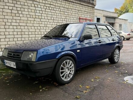Синій ВАЗ 2109, об'ємом двигуна 1.5 л та пробігом 265 тис. км за 2300 $, фото 1 на Automoto.ua