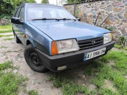 Синій ВАЗ 2109, об'ємом двигуна 1.5 л та пробігом 185 тис. км за 1550 $, фото 1 на Automoto.ua