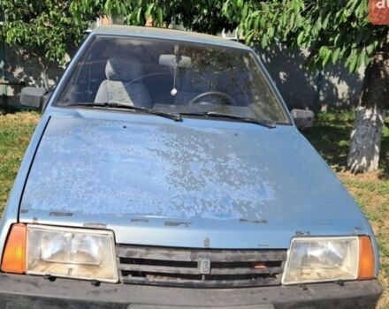 Синий ВАЗ 2109, объемом двигателя 1 л и пробегом 246 тыс. км за 901 $, фото 1 на Automoto.ua
