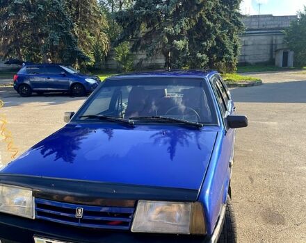 Синий ВАЗ 2109, объемом двигателя 1.5 л и пробегом 185 тыс. км за 1400 $, фото 1 на Automoto.ua