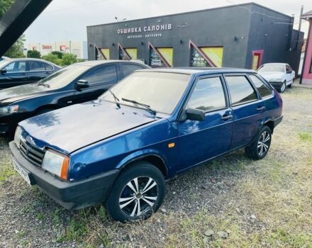 Синий ВАЗ 2109, объемом двигателя 1.5 л и пробегом 200 тыс. км за 650 $, фото 1 на Automoto.ua