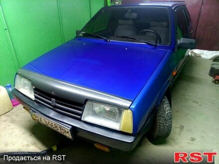 Синий ВАЗ 2109, объемом двигателя 1.5 л и пробегом 241 тыс. км за 1600 $, фото 1 на Automoto.ua