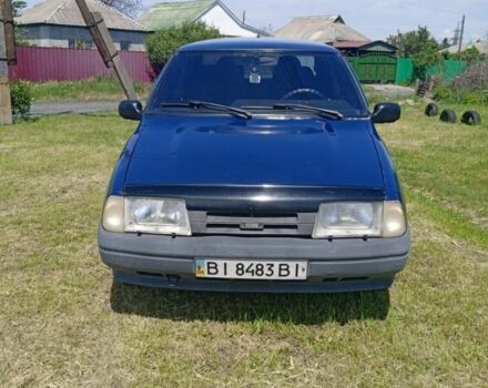 Синий ВАЗ 2109, объемом двигателя 1.6 л и пробегом 220 тыс. км за 1400 $, фото 1 на Automoto.ua