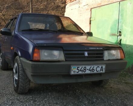 Синий ВАЗ 2109, объемом двигателя 0 л и пробегом 227 тыс. км за 850 $, фото 1 на Automoto.ua
