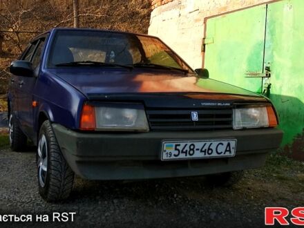 Синій ВАЗ 2109, об'ємом двигуна 1.5 л та пробігом 227 тис. км за 850 $, фото 1 на Automoto.ua
