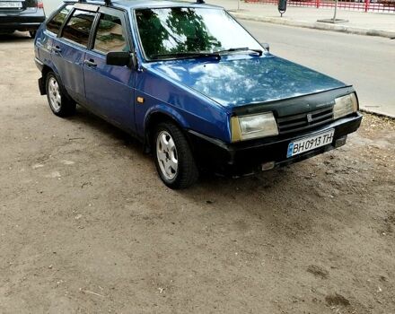 Синий ВАЗ 2109, объемом двигателя 1.5 л и пробегом 200 тыс. км за 1300 $, фото 1 на Automoto.ua