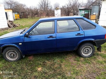 Синий ВАЗ 2109, объемом двигателя 0 л и пробегом 200 тыс. км за 1100 $, фото 1 на Automoto.ua