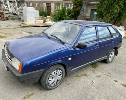 Синий ВАЗ 2109, объемом двигателя 1.5 л и пробегом 300 тыс. км за 649 $, фото 1 на Automoto.ua