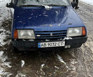 Синій ВАЗ 2109, об'ємом двигуна 1.5 л та пробігом 201 тис. км за 900 $, фото 1 на Automoto.ua