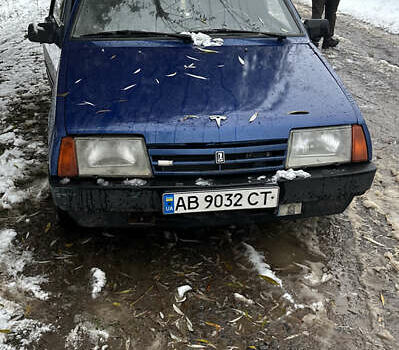 Синий ВАЗ 2109, объемом двигателя 1.5 л и пробегом 201 тыс. км за 900 $, фото 1 на Automoto.ua