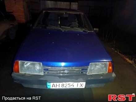 Синий ВАЗ 2109, объемом двигателя 1.5 л и пробегом 300 тыс. км за 1020 $, фото 1 на Automoto.ua