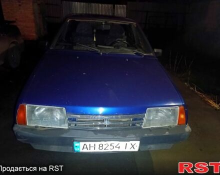 Синий ВАЗ 2109, объемом двигателя 1.5 л и пробегом 300 тыс. км за 1020 $, фото 1 на Automoto.ua