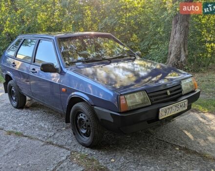 Синій ВАЗ 2109, об'ємом двигуна 1.5 л та пробігом 371 тис. км за 1300 $, фото 1 на Automoto.ua