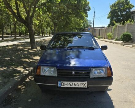 Синий ВАЗ 2109, объемом двигателя 1.5 л и пробегом 777 тыс. км за 1009 $, фото 1 на Automoto.ua