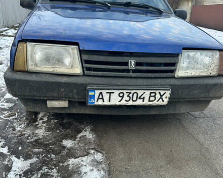 Синий ВАЗ 2109, объемом двигателя 1.6 л и пробегом 166 тыс. км за 1200 $, фото 1 на Automoto.ua