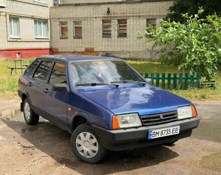 Синий ВАЗ 2109, объемом двигателя 1.5 л и пробегом 330 тыс. км за 1169 $, фото 1 на Automoto.ua