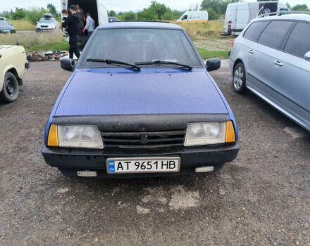 Синий ВАЗ 2109, объемом двигателя 1.5 л и пробегом 248 тыс. км за 1199 $, фото 1 на Automoto.ua