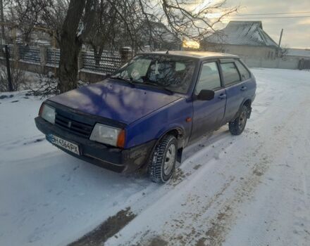 Синий ВАЗ 2109, объемом двигателя 1.5 л и пробегом 340 тыс. км за 950 $, фото 1 на Automoto.ua