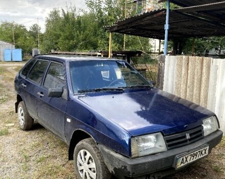 Синий ВАЗ 2109, объемом двигателя 1.5 л и пробегом 250 тыс. км за 1606 $, фото 1 на Automoto.ua
